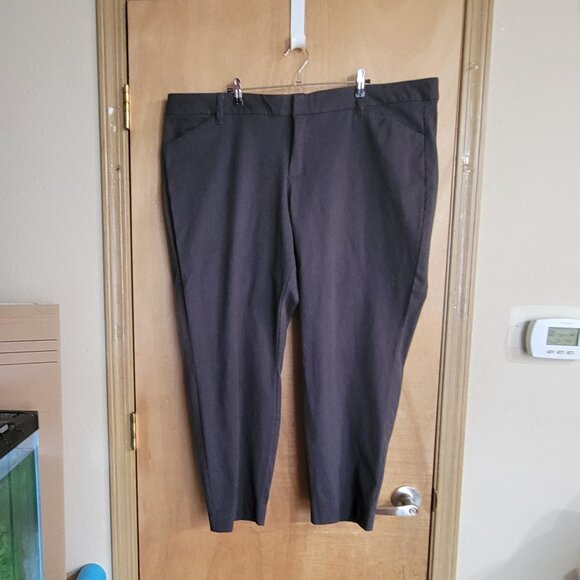 Old Navy Pixie Pants Womens 22 Tall Plus Gray - Picture 1 of 9
